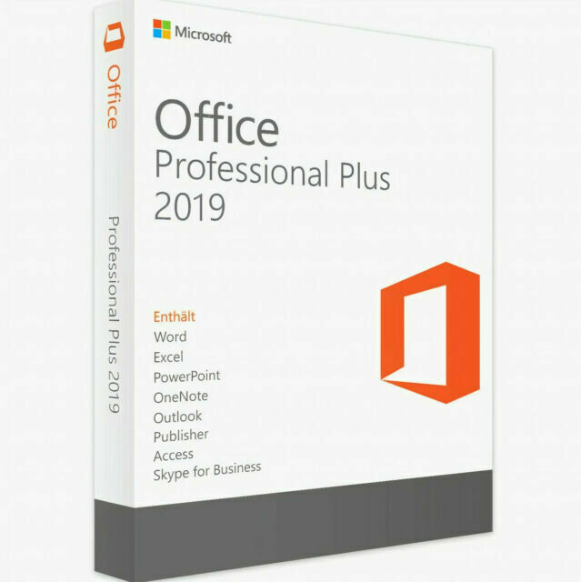 office professional plus 2019!