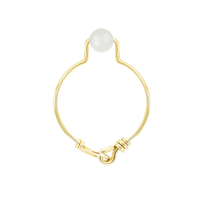Bague Pierre de Lune & Or 14k gold-filled