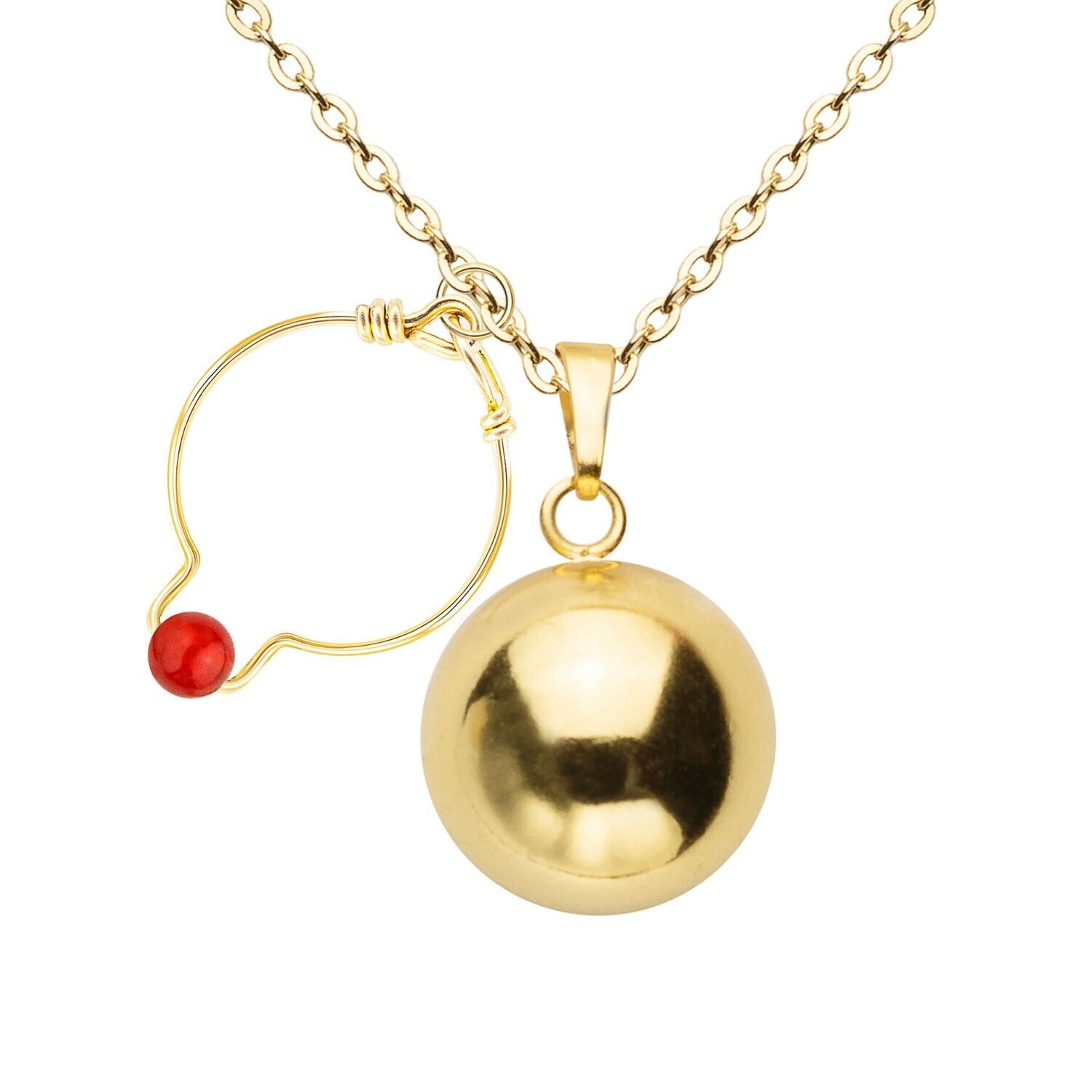 Bola & Bague Cornaline
