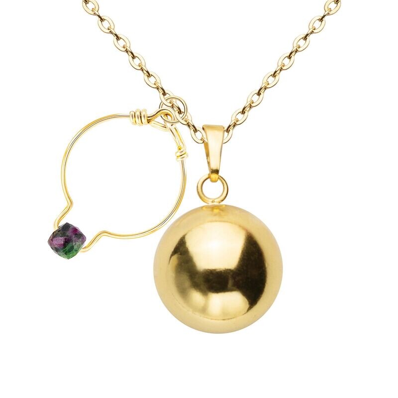 Bola & Bague Rubis Zoïsite