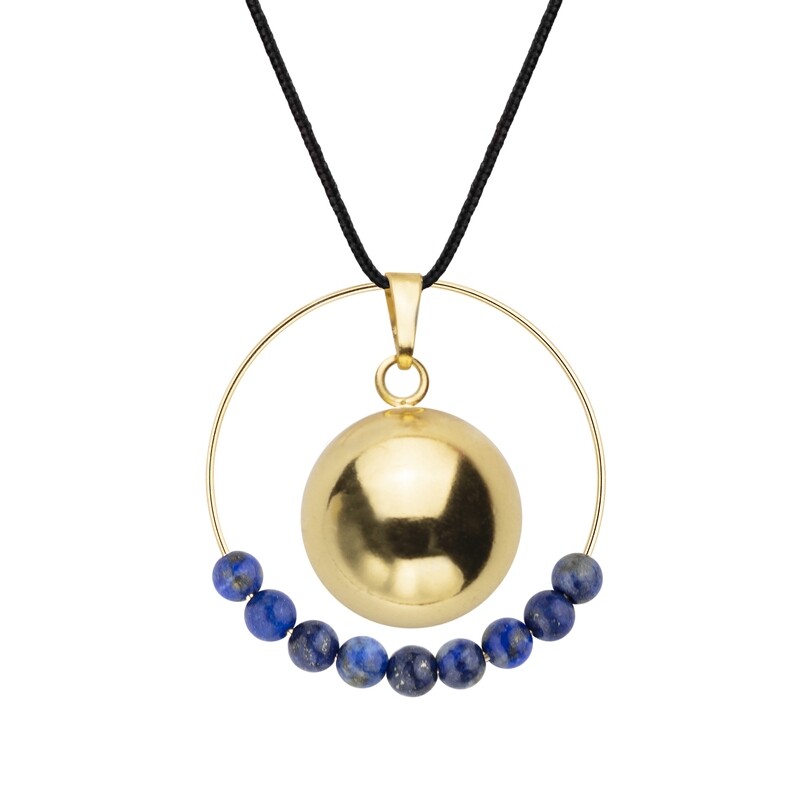 Bola Lapis Lazuli & cordon