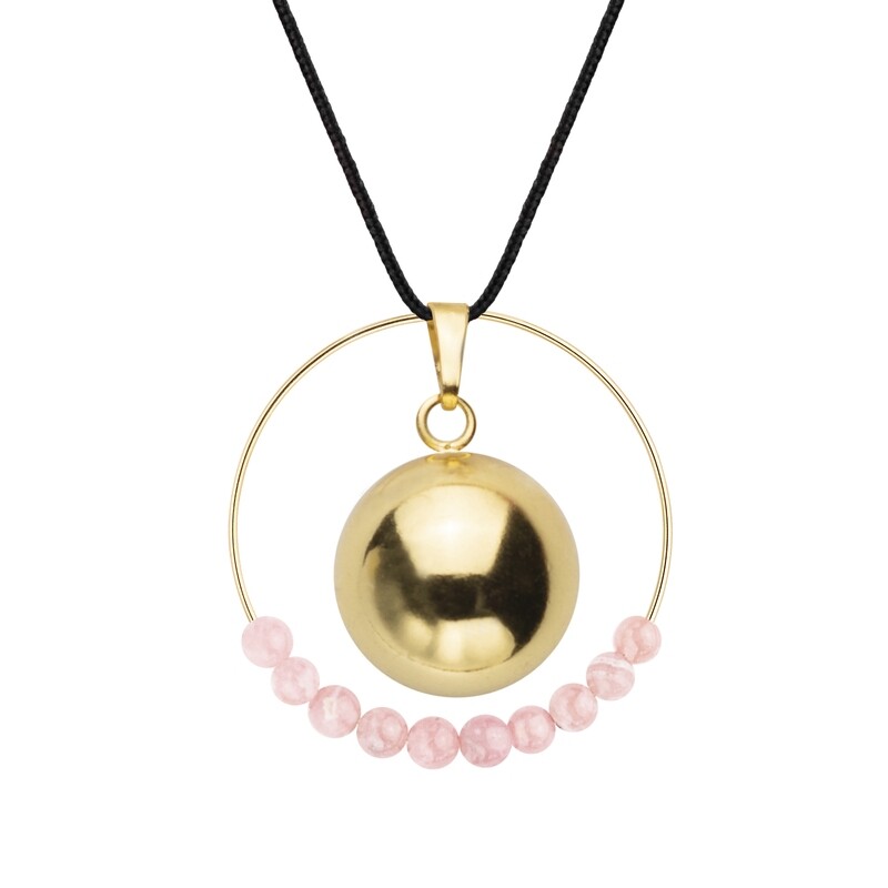 Bola Rhodochrosite & cordon
