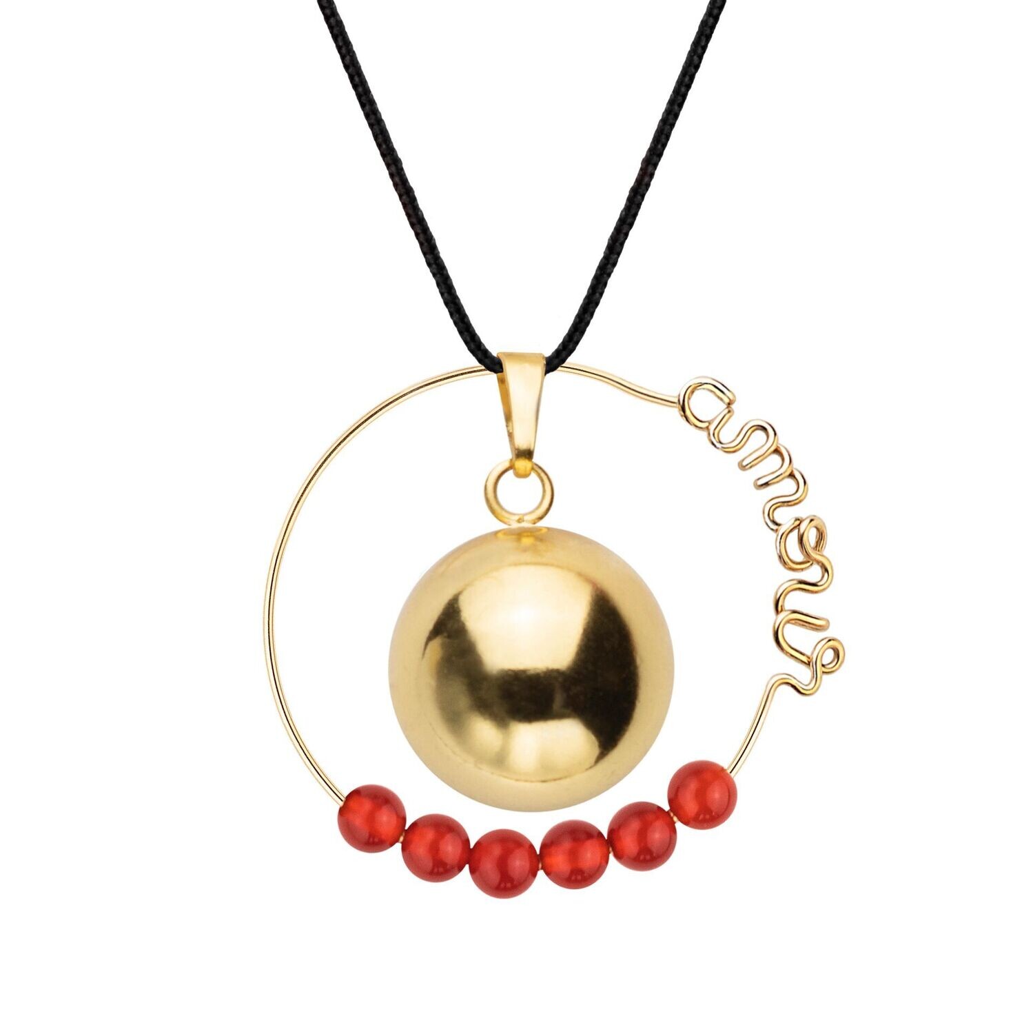 Bola amour & Bague Cornaline