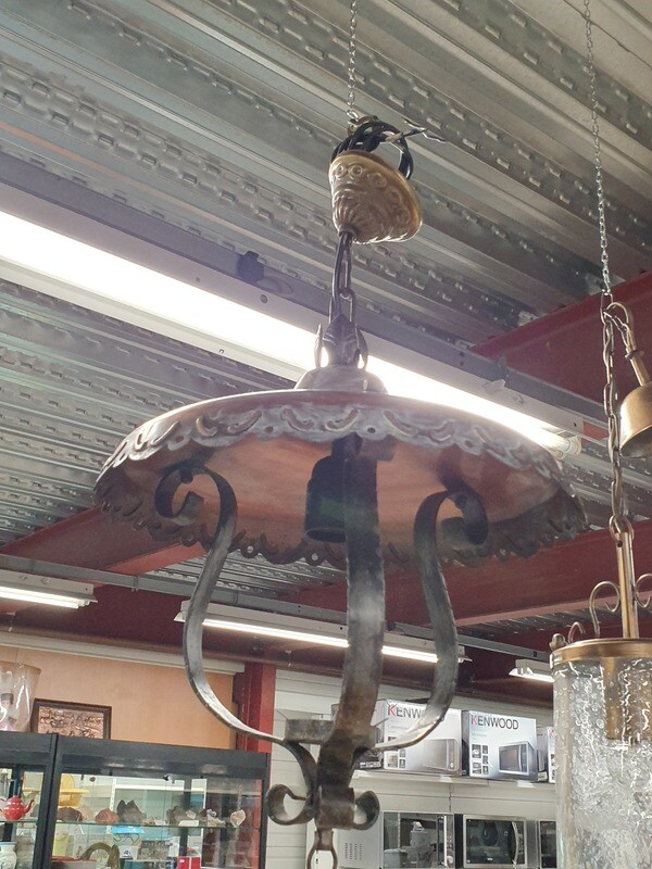 LUSTRE SUSPENDU EN CUIVRE