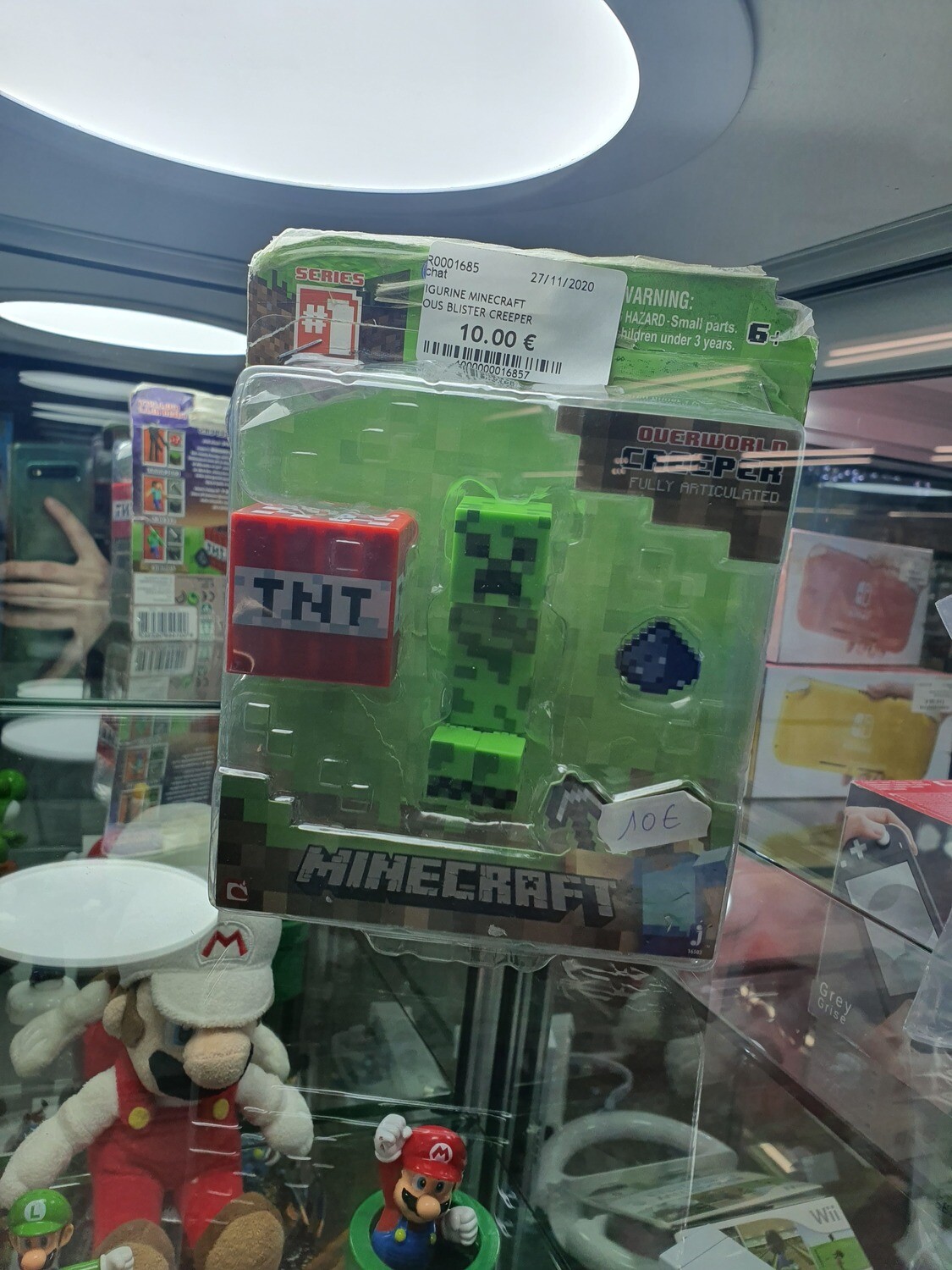 FIGURINE MINECRAFT CREEPER