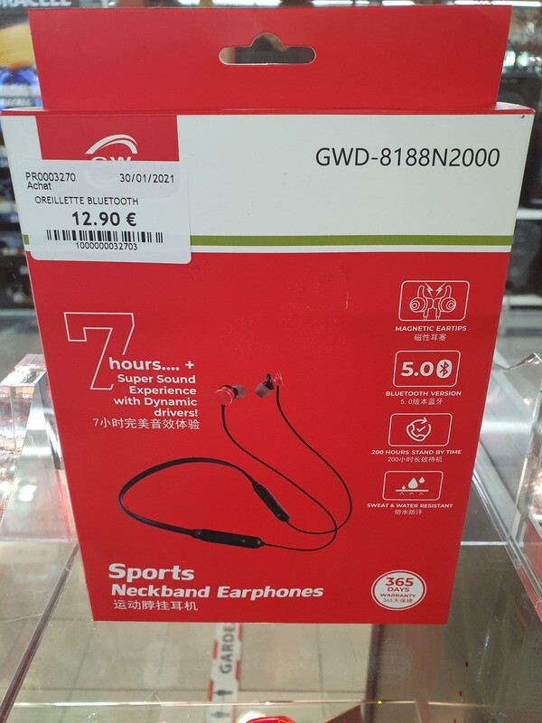 OREILLETTE BLUETOOTH