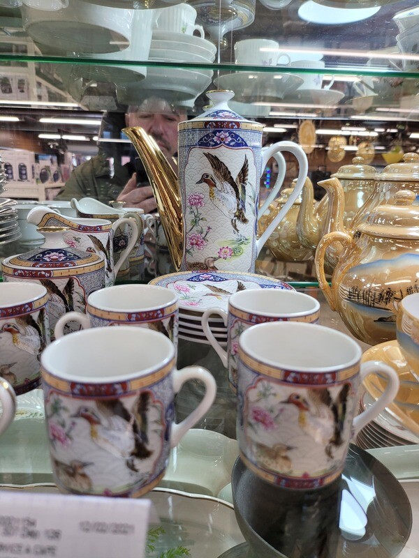 SERVICE A THE CHINOIS 14 PIECES