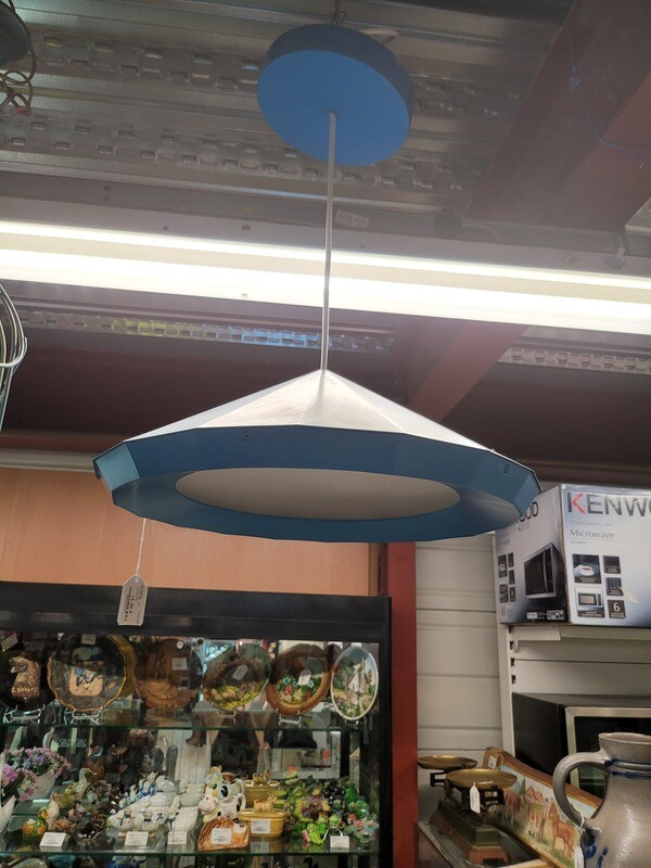 LUSTRE SUSPENDU BLEU