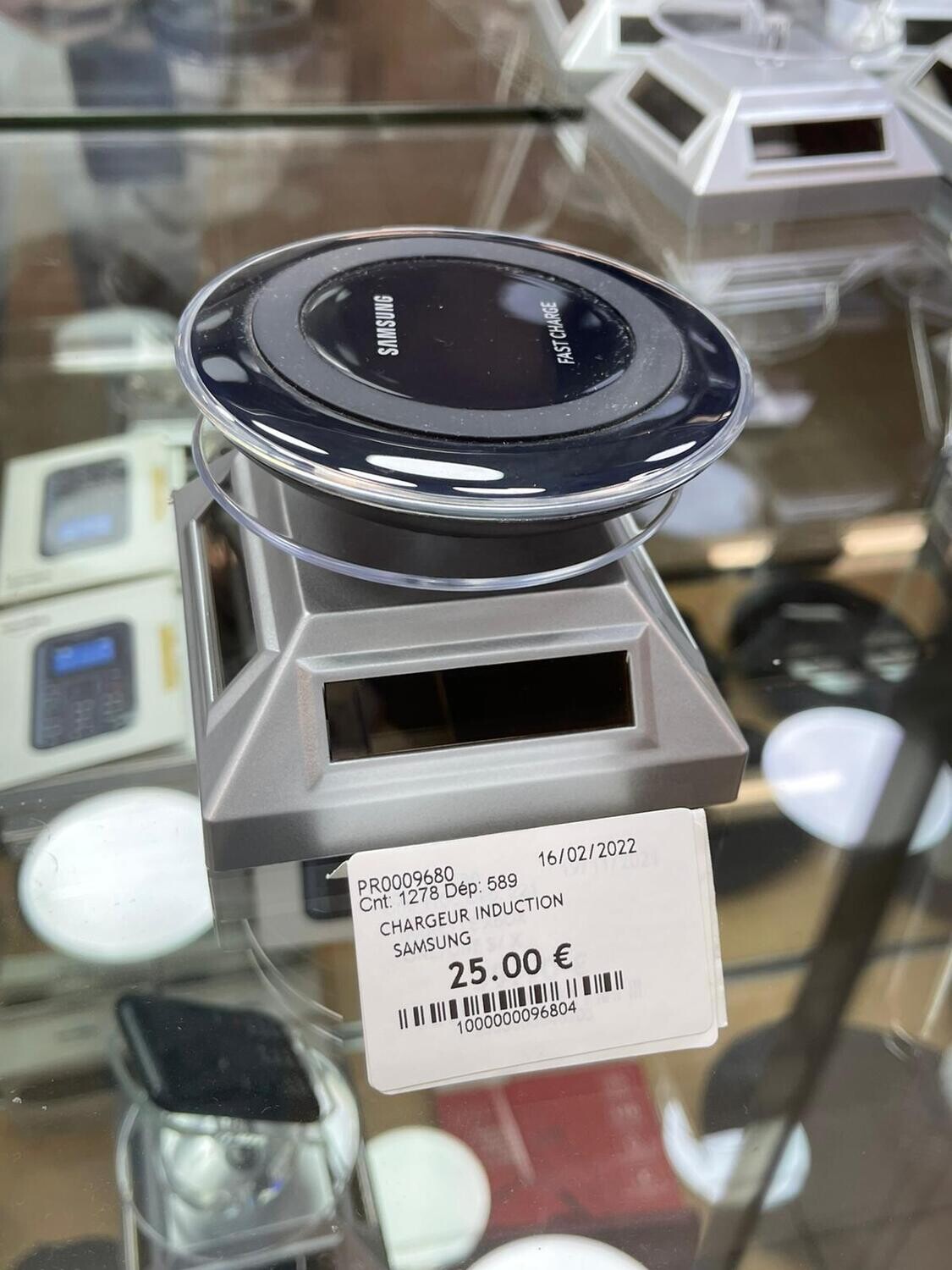 CHARGEUR INDUCTION SAMSUNG