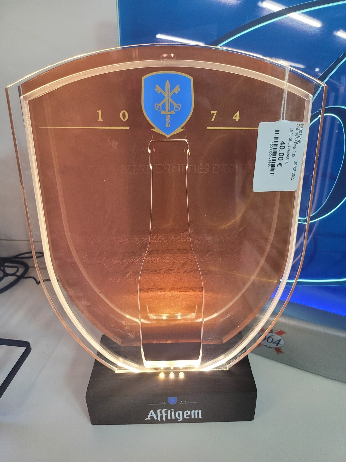 ENSEIGNE LUMINEUSE AFFLIGEN
