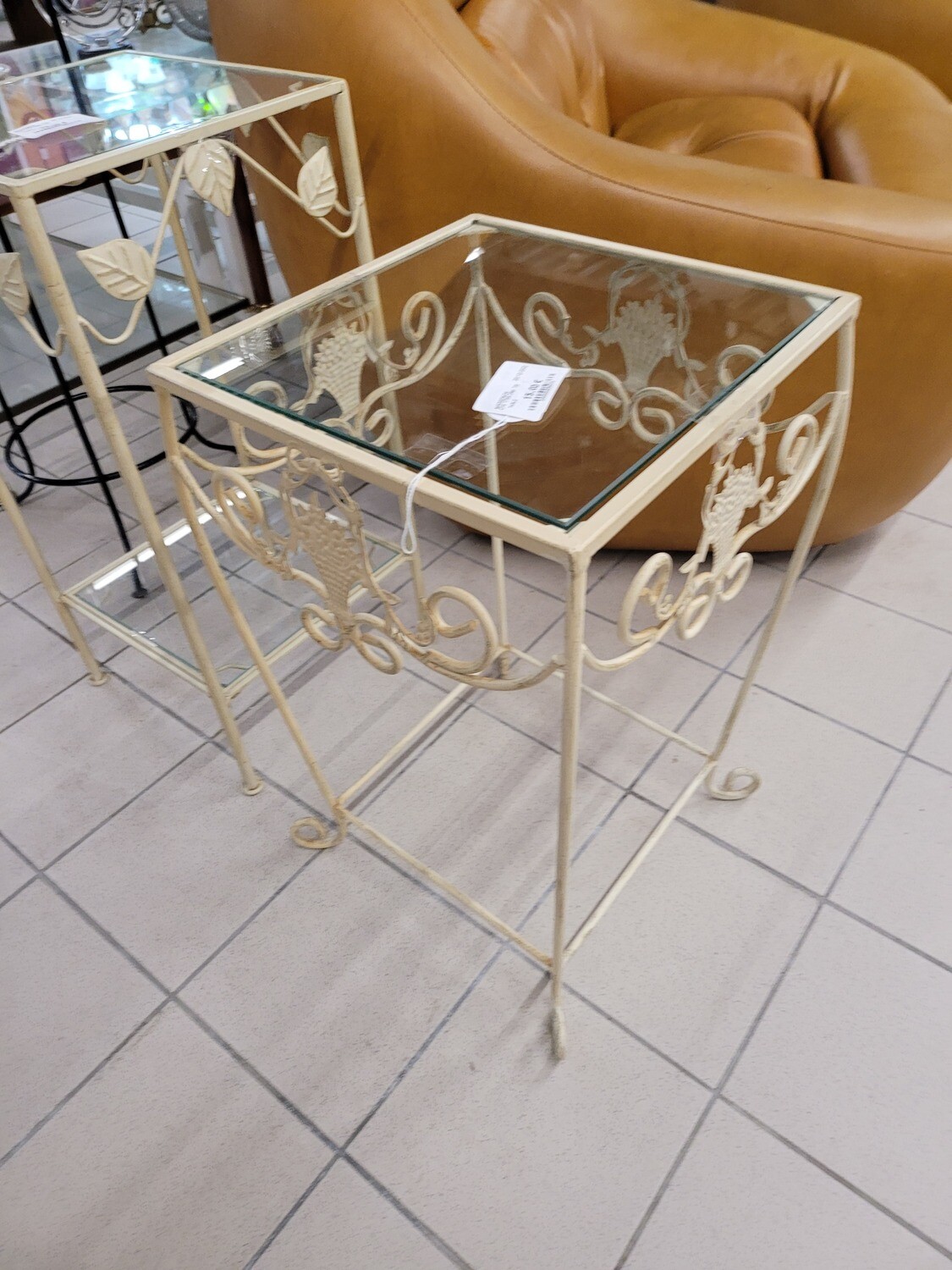 ANCIEN PETIT PORTE bouteille de table en fer forgé EUR 15,00 - FR