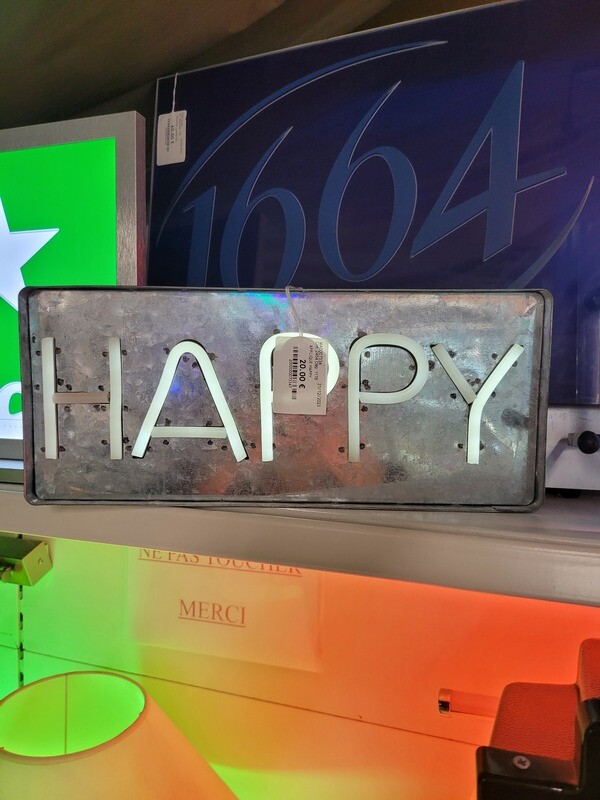 APPLIQUE LUMINEUSE HAPPY A PILE