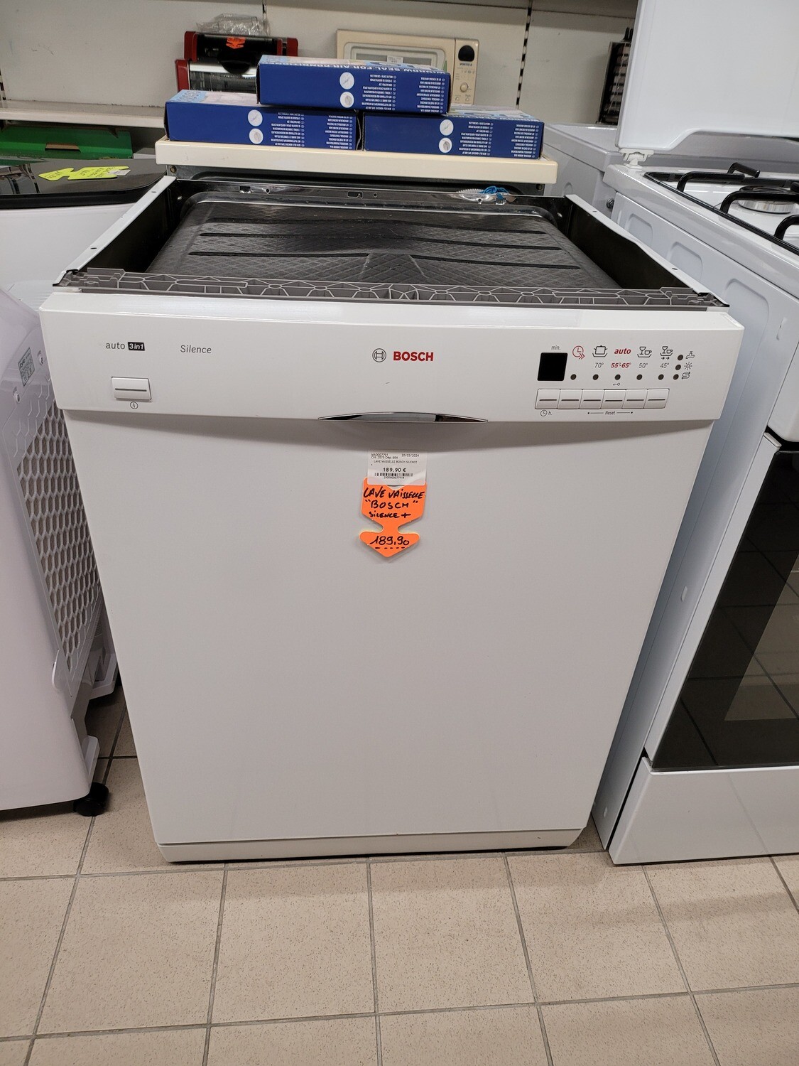 LAVE VAISSELLE BOSCH SILENCE PLUS