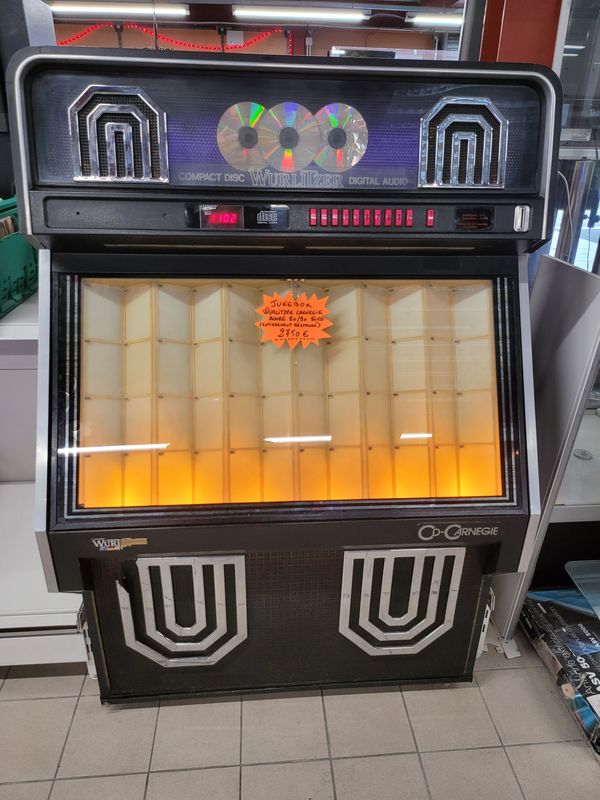 JUKEBOX WURLITZER CARNEGIE