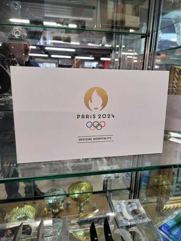PLAQUE OFFICIELLE JO 2024