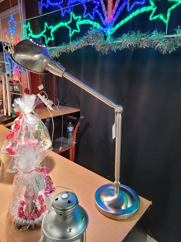 LAMPE BUREAU INOX
