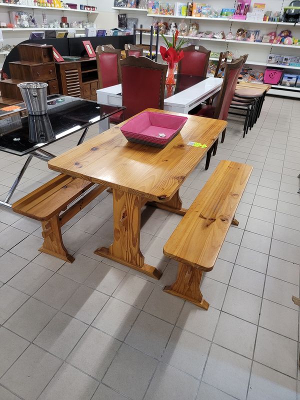 TABLE +2 BANCS 120 X 64 X 75