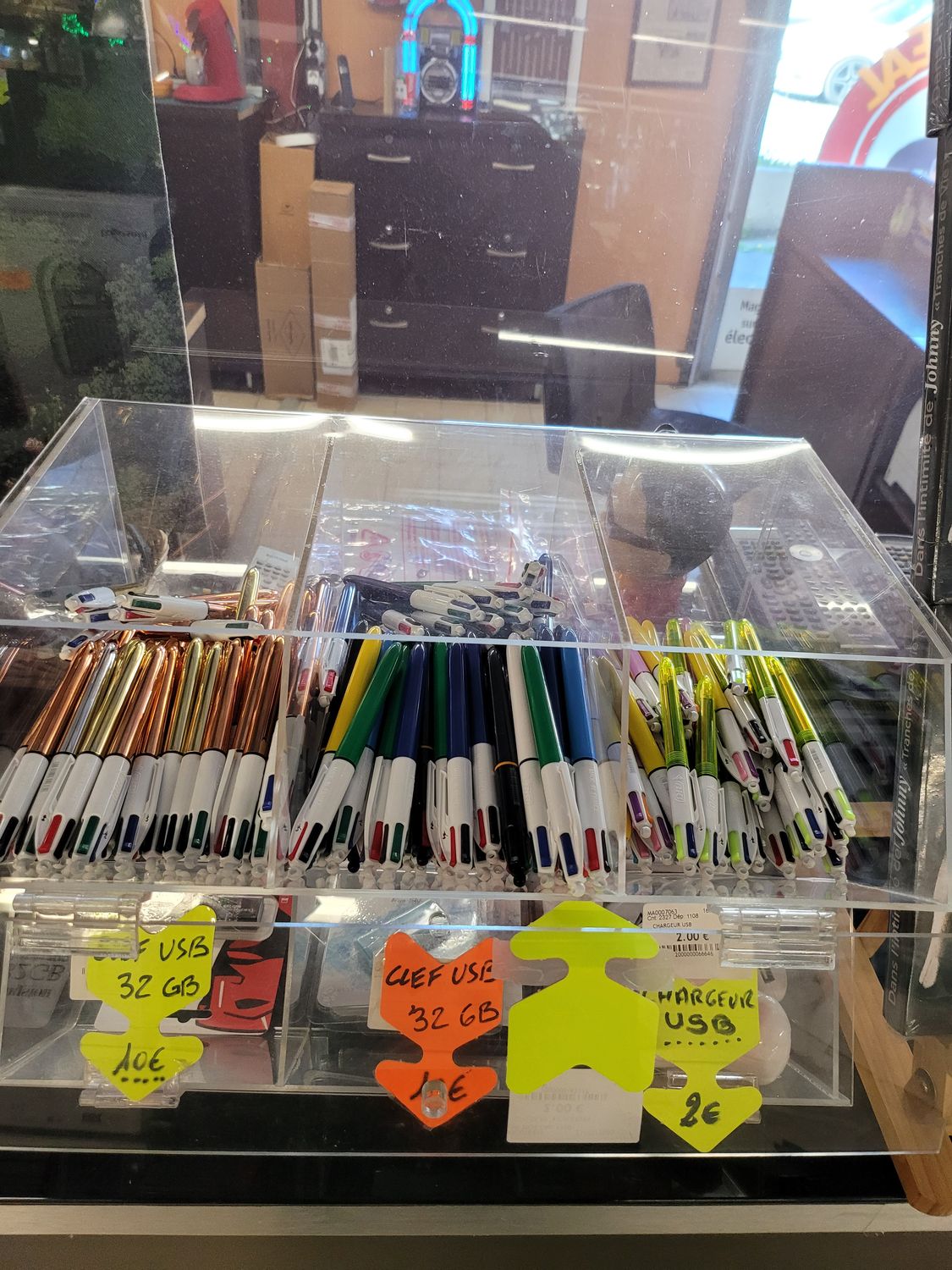 COLLECTION STYLOS BIC 4 COULEURS