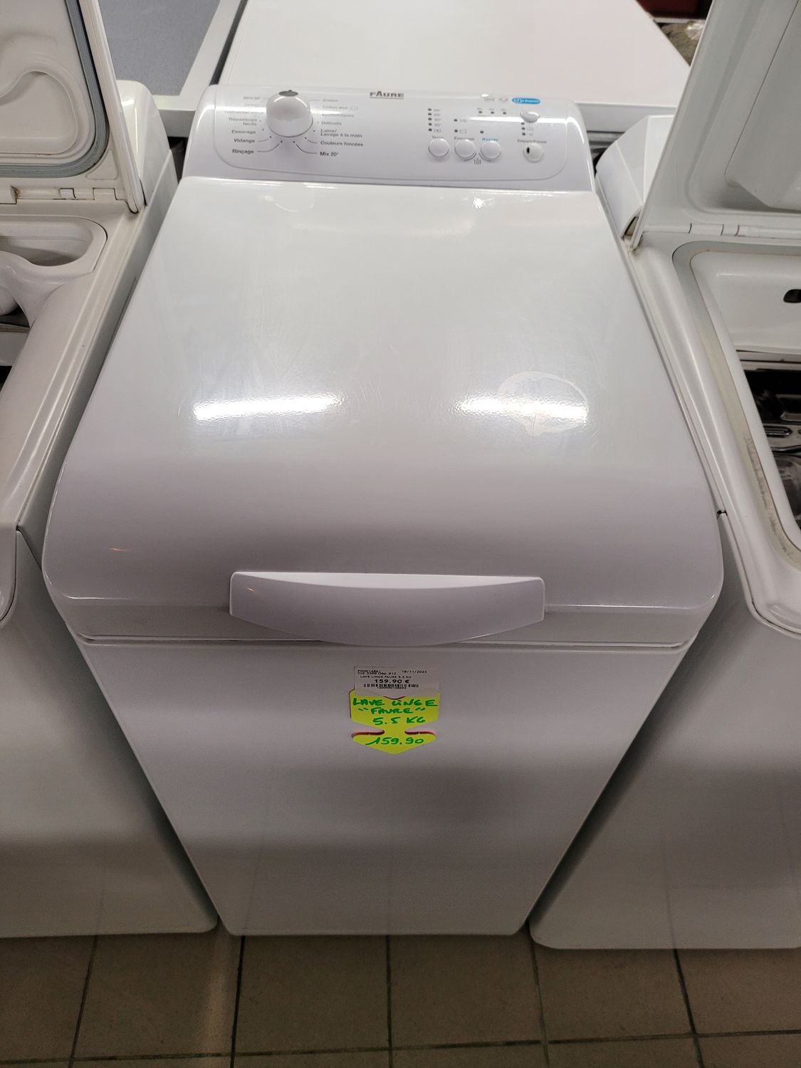 LAVE LINGE FAURE 5.5 KG