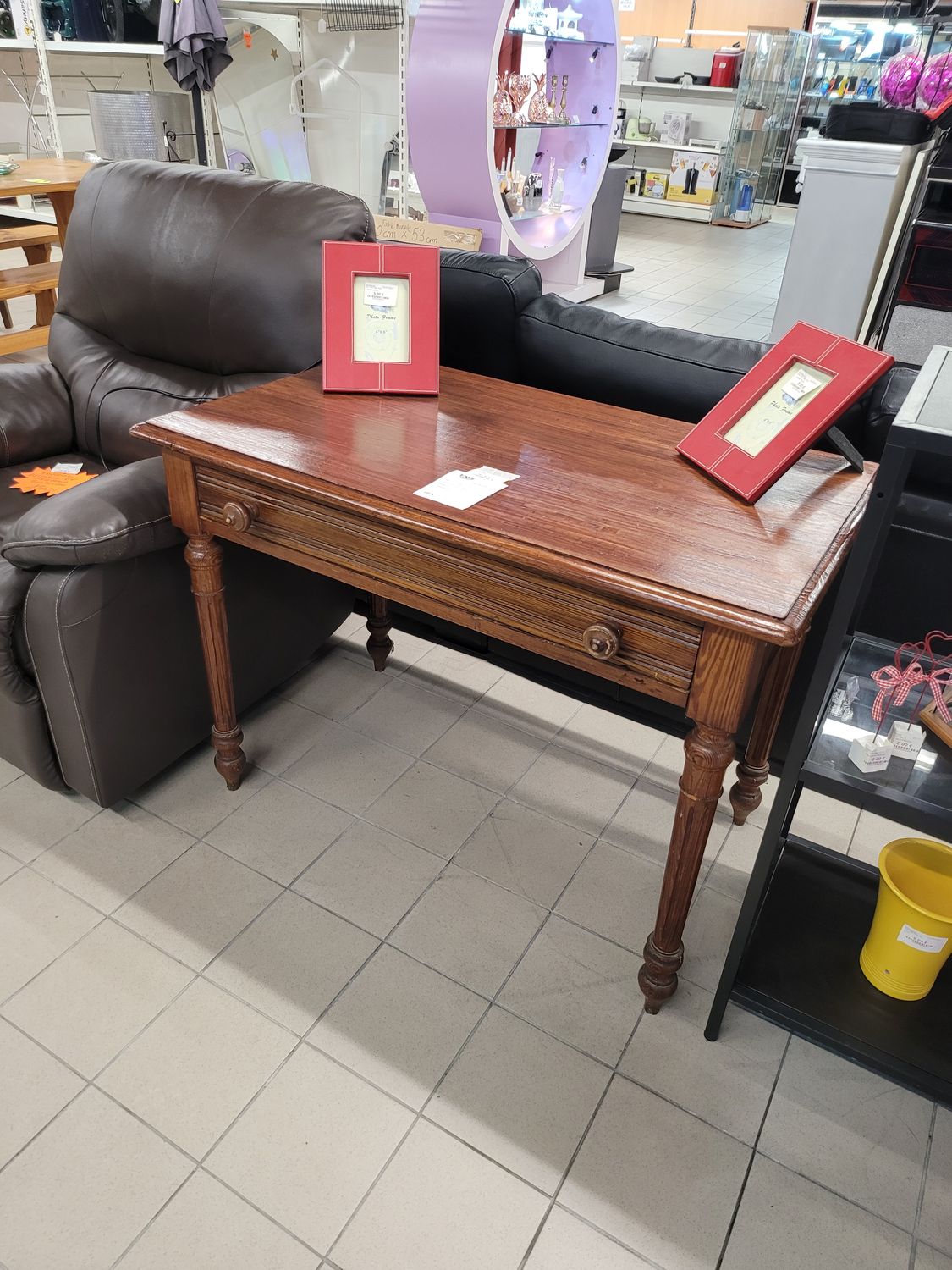 MEUBLE BUREAU 1 TIROIR 100 X 60 X 73