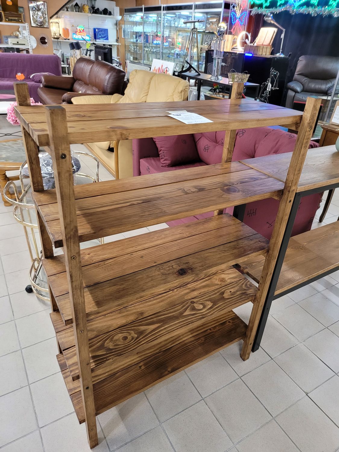 ETAGERE BOIS 80 X 40 X 115