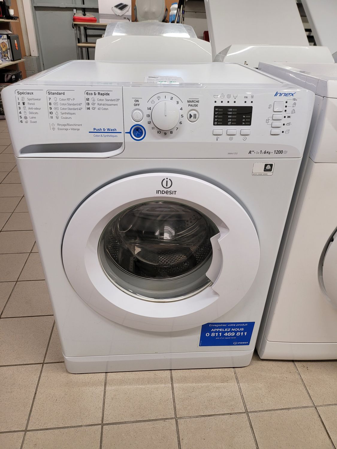 LAVE LINGE INDESIT 6 KG