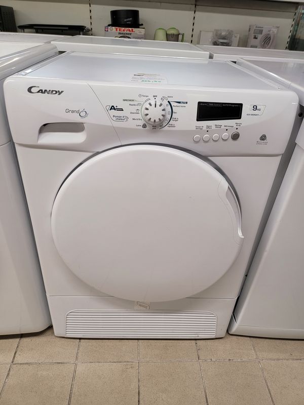 SECHE LINGE CANDY A POMPE A CHALEUR 9KG