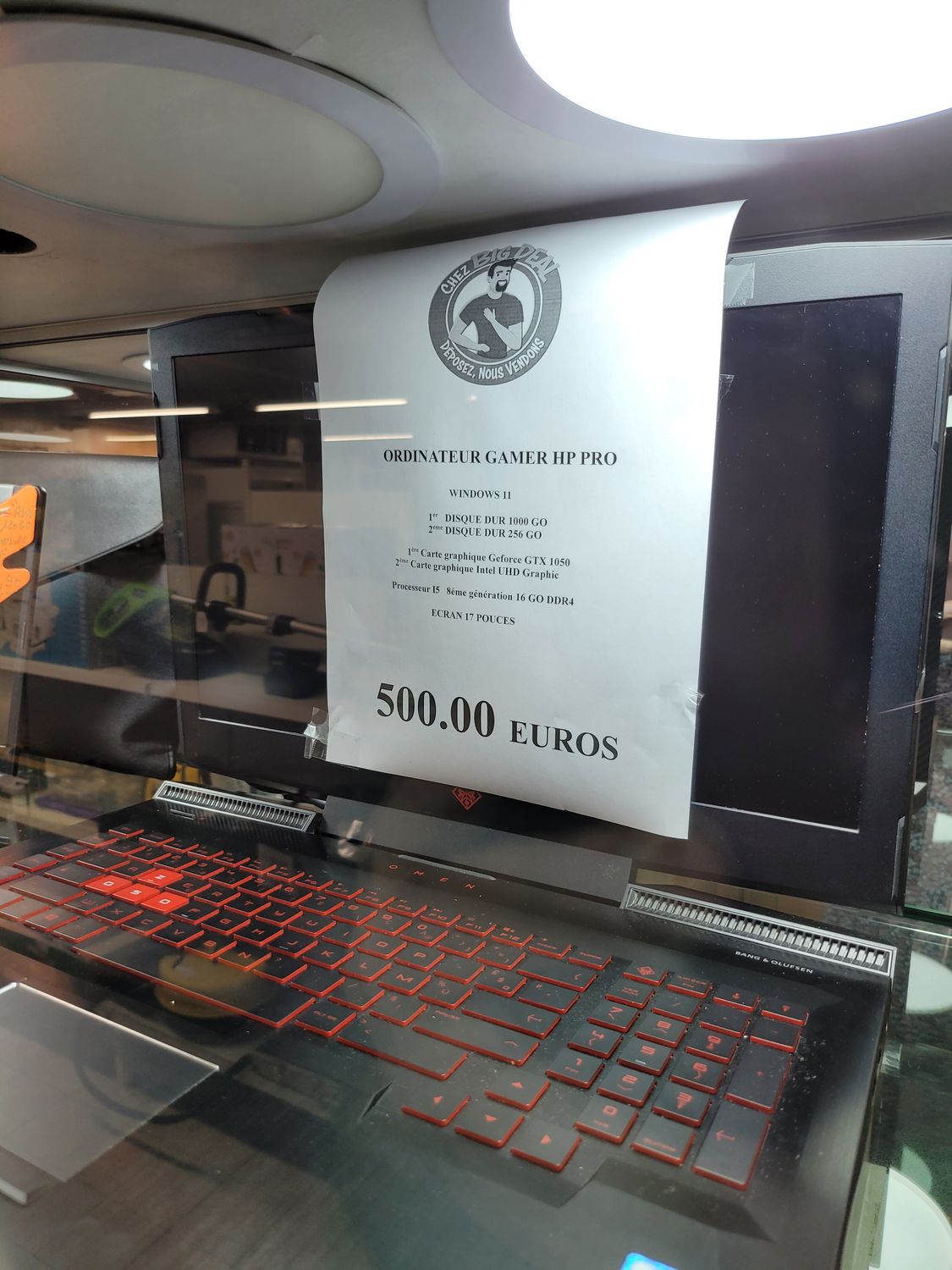 ORDINATEUR GAMER HP PRO MXT