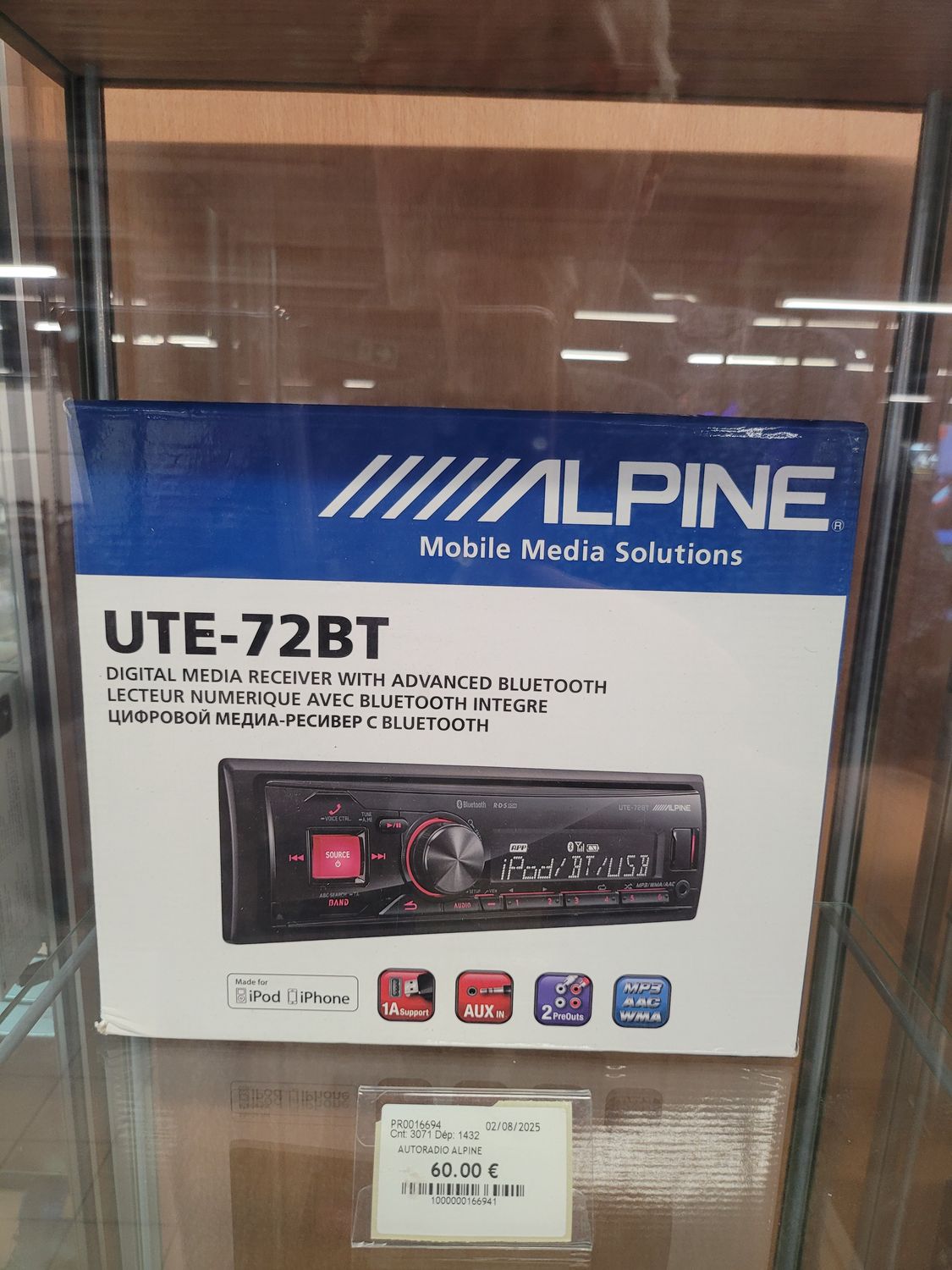 AUTORADIO ALPINE NEUF
