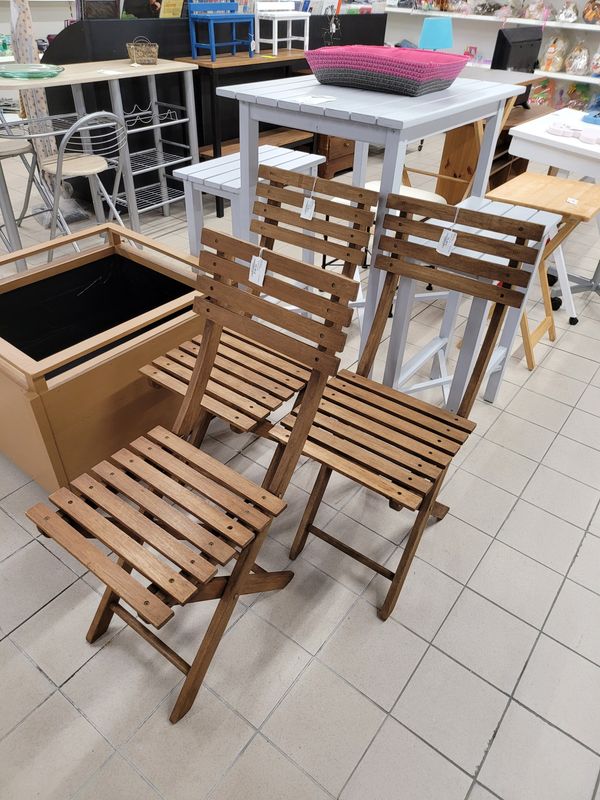 CHAISE EN TECK PLIANTE