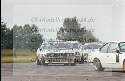 Motorsport Bild DPM-Lauf 1985 in Erding BMW 635 Startnummer 10 + Gubin
