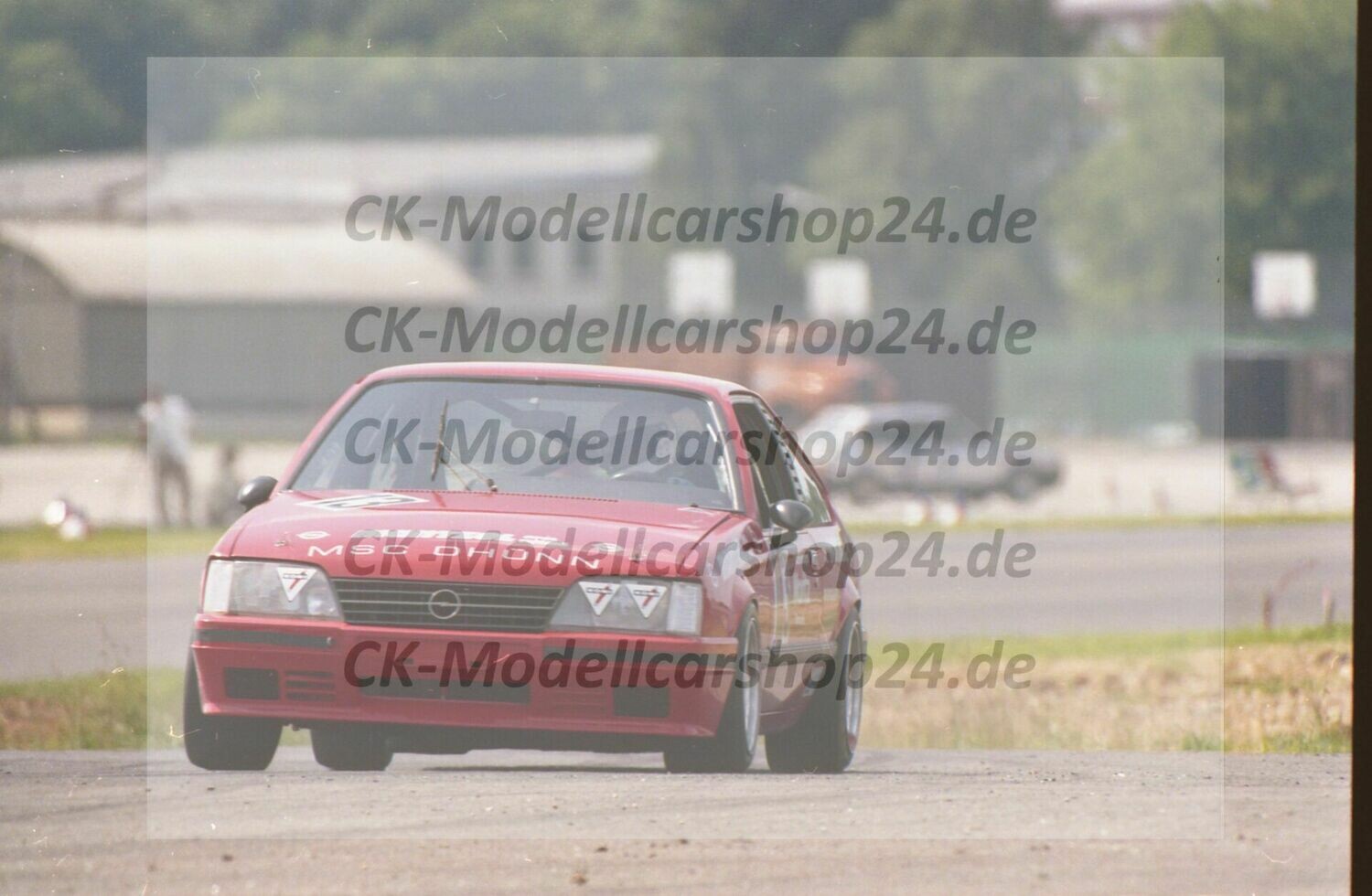 Motorsport Bild DPM-Lauf 1985 in Erding Opel Monza Mantzel Tuning Startnummer