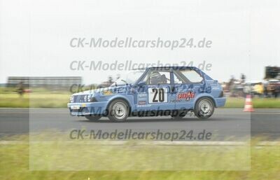 Motorsport Bild DPM-Lauf 1985 in Erding H. Schürg Fiat Ritmo Startnummer 20