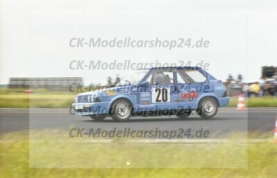 Motorsport Bild DPM-Lauf 1985 in Erding h. Schürg Fiat Ritmo Startnummer 20