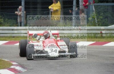 Motorsport Bild Hockenheim 24.06.1984 Formel Fahrzeug Startnummer 34