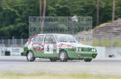 Motorsport Bild Hockenheim 24.06.1984 Fiat Ritmo Hörmann, Startnummer 9