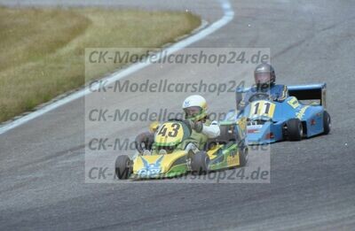 Motorsport Bild Hockenheim 24.06.1984 Kart Rennen