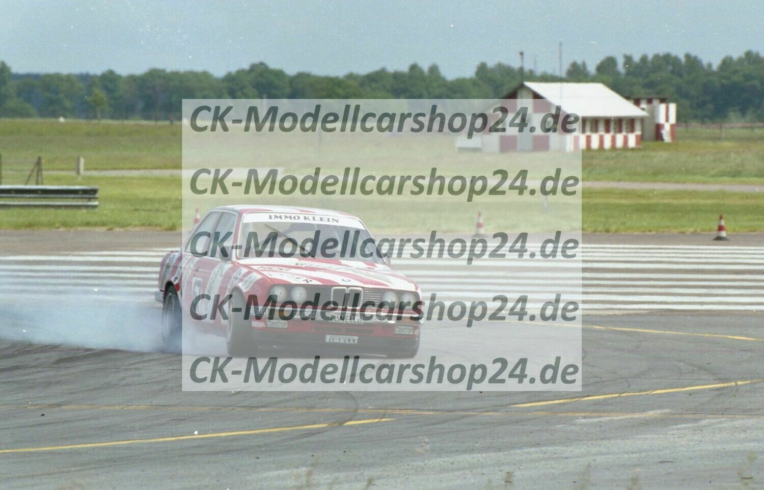 Motorsportbilder Wunsdorf 10.06.1984,  3er BMW Immo Klein, Fahrer W. Vogt, Startnummer 67