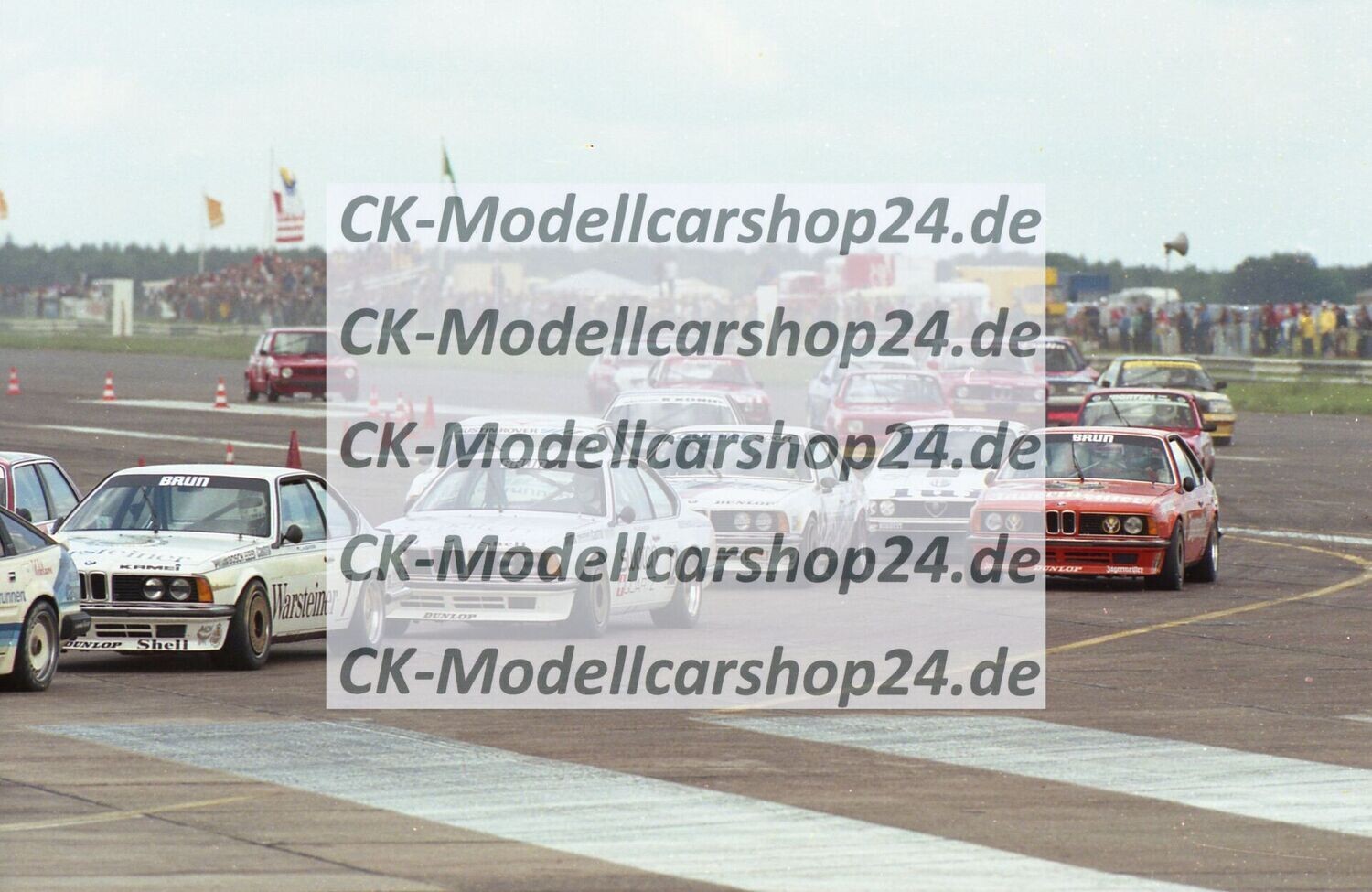 Motorsportbilder Wunsdorf 10.06.1984,  Deutsche Produktionswagen Meisterschaft 2ter Lauf BMW - VW
