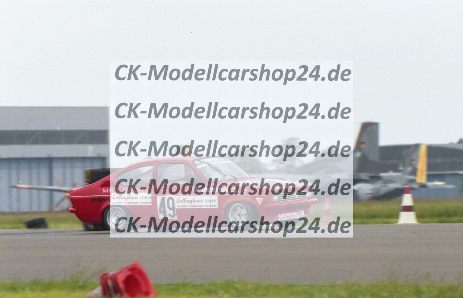Motorsportbilder Wunsdorf 10.06.1984, Opel Kadett C Coup'e Mantzel Tuning Fahrer J. Fritsche