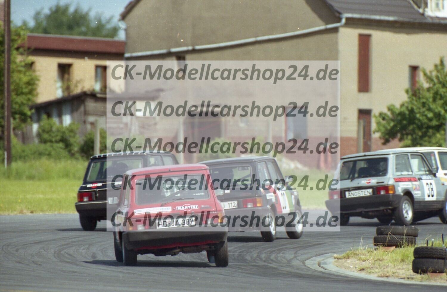 Motorsportbilder Wunsdorf 10.06.1984, Lancia Cup mit Heckansicht