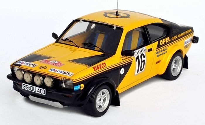 Opel Kadett GTE 4th Monte Carlo 76 Röhrl / Berger