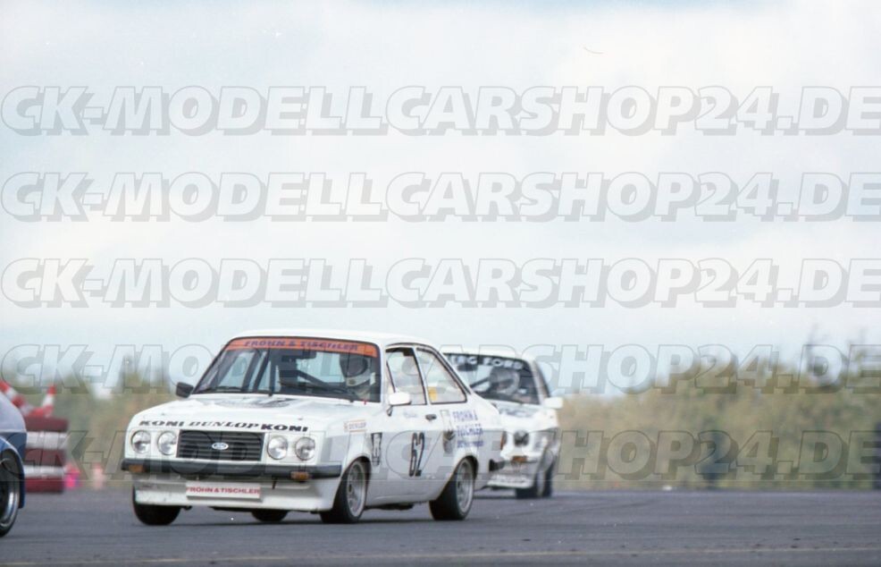 Motorsportbild Siegerland 1981, Ford Êscort RS 2000, Frohen und Tischler