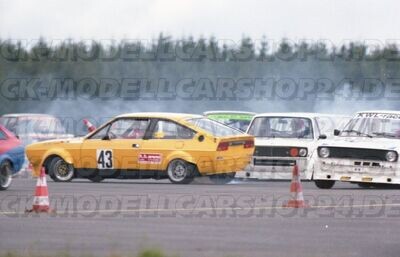 Motorsportbild Siegerland 1981, Datsun, Alfa, VW Polo