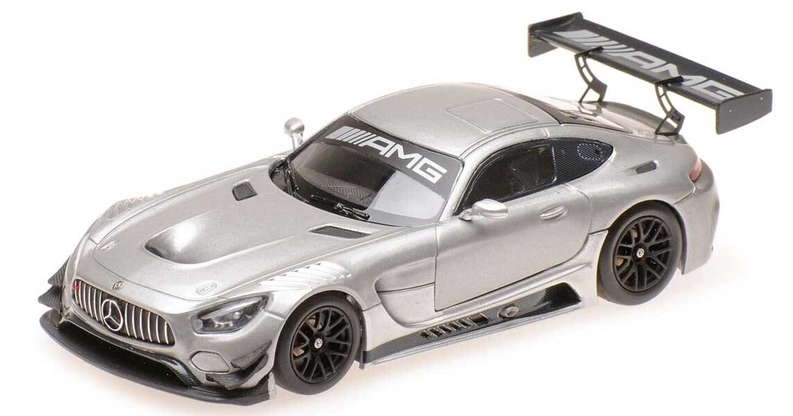 MERCEDES-AMG GT3 - PLAIN BODY VERSION - 2017 - silver matt