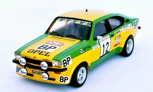 Opel Kadett GT/E BP Tour de Corse 76 No.12 Frequelin / Delaval