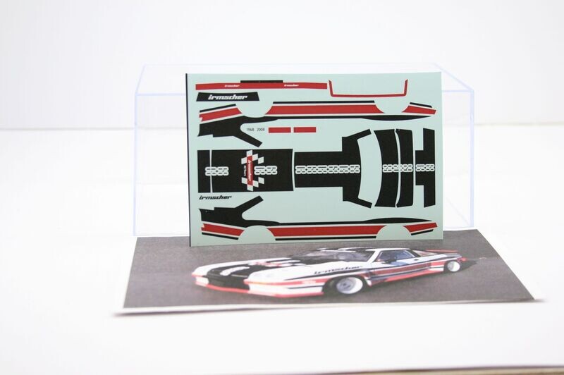 Opel Manta B Irmscher U. Nittel "Nur Aufkleber 1/18 ohne Basismodell "