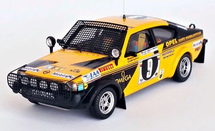 Opel Kadett C  Coup'e,  Safari 76, Röhrl / Billstam