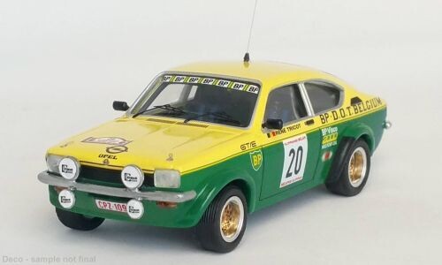 Opel Kadett C GT/E, No.20, Rallye Ypres, R.Tricot/E.Symens, 1977 Limitiert, Made in Europa !!