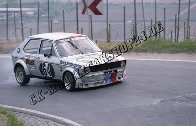 Motorsportbild Rhein Mosel Bergpreis 1980 7 Audi 50 Team G. Reiss Startnumer 64